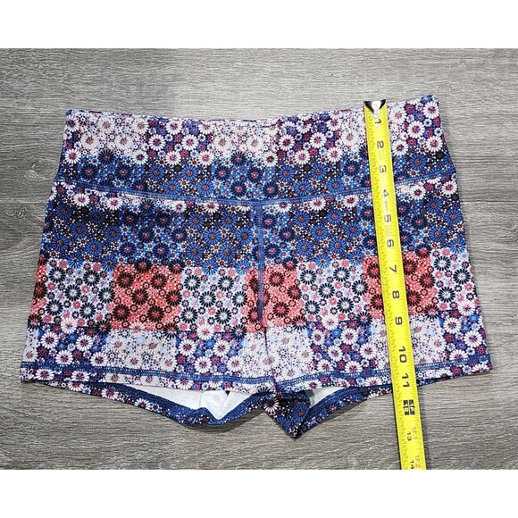 American Eagle Outfitters Floral Multicolor Sport Short  Sz Large - Picture 2 of 6